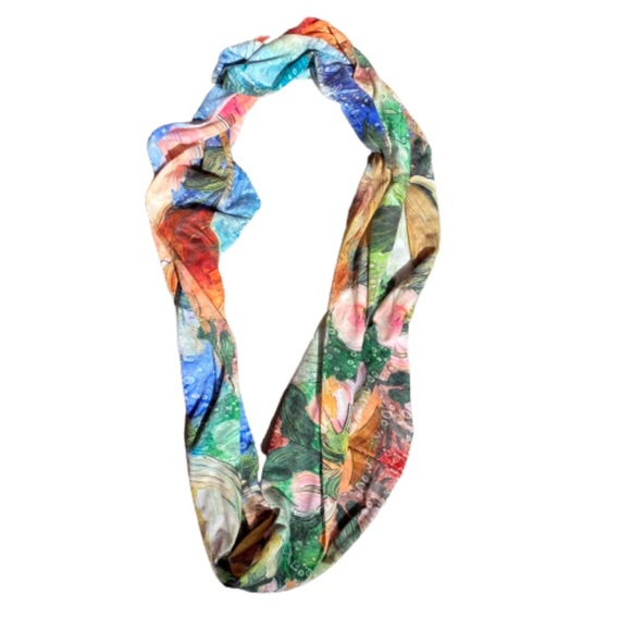 Jersey Knit Loop Scarf - Picture 2 of 6